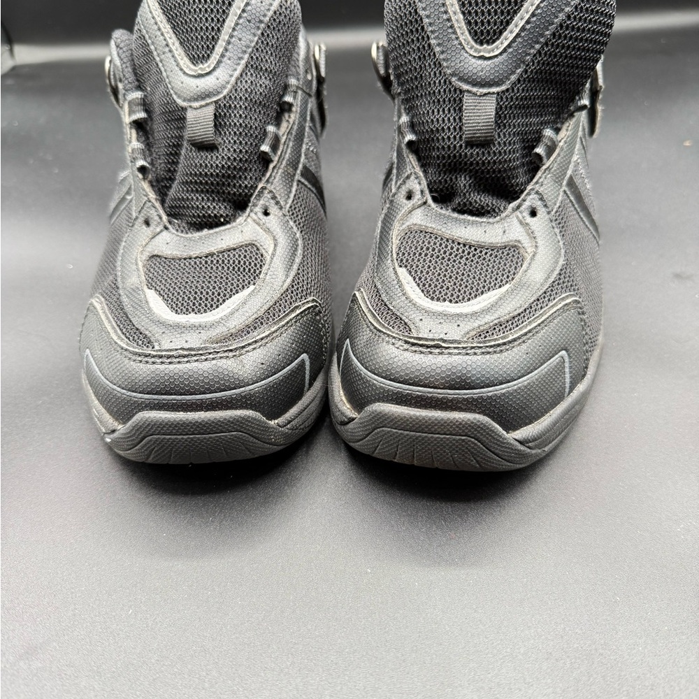 Black High-Top Sneakers